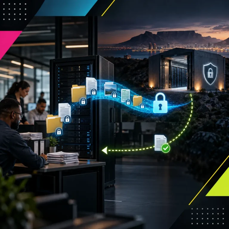 Secure and Simple Online Data Backup for On-Premise Data