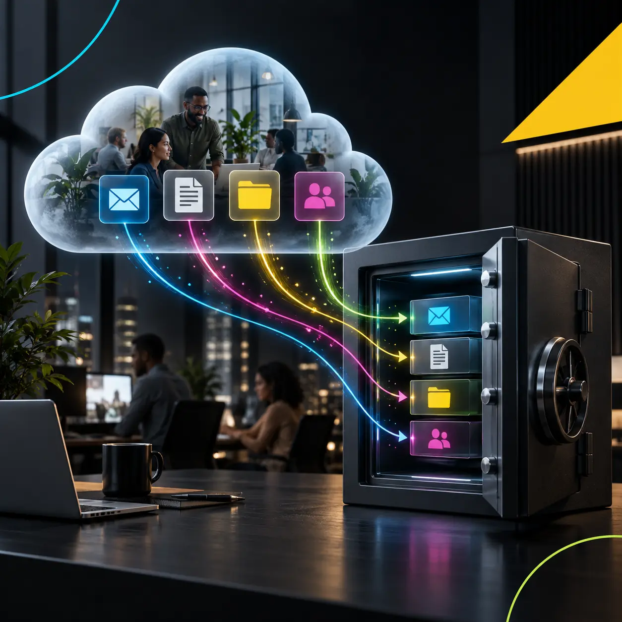 Primeworks editorial graphic: Secure Your Microsoft 365 Data: Why Backups Matter