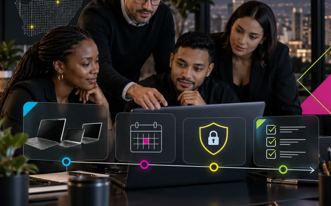 Primeworks editorial artwork about preparing business IT for the year ahead